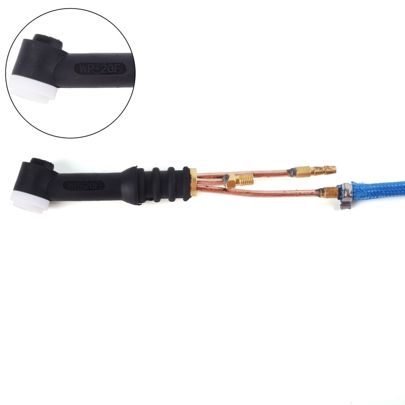 3.8m(12.5ft)/7.6m(25ft) TIG Torch Water-Cooled Hose for WP 20 Series /w L.H Female Connectors - KiwisLove