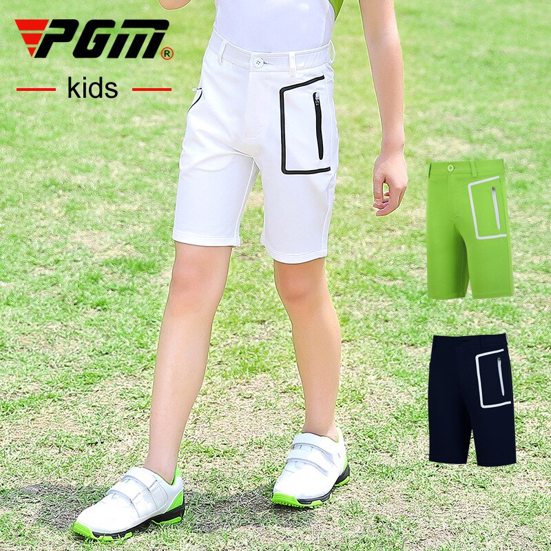 PGM Boy&#39;s Golf Shorts Summer Breathable Shorts Children High Elastic Fit-drying Short Pants Comfortable Golf Clothing KUZ065 - KiwisLove