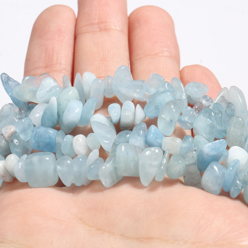 Natural Stone Irregular Freeform Chip Gravel Beads Turquolses Lapis Lazuli Agates Quartz Beads for Jewelry Making DIY Bracelet - KiwisLove