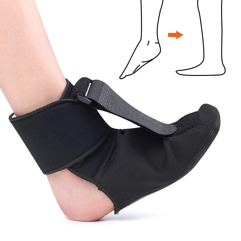 1PC Adjustable Plantar Fasciitis Night Splint Foot Drop Orthosis Stabilizer Brace Support Night Splints Pain Relief AnkleSupport - KiwisLove