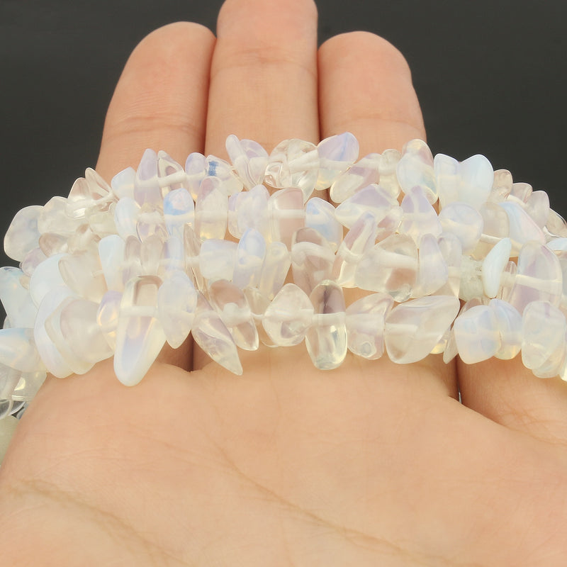 Natural Stone Irregular Freeform Chip Gravel Beads Turquolses Lapis Lazuli Agates Quartz Beads for Jewelry Making DIY Bracelet - KiwisLove