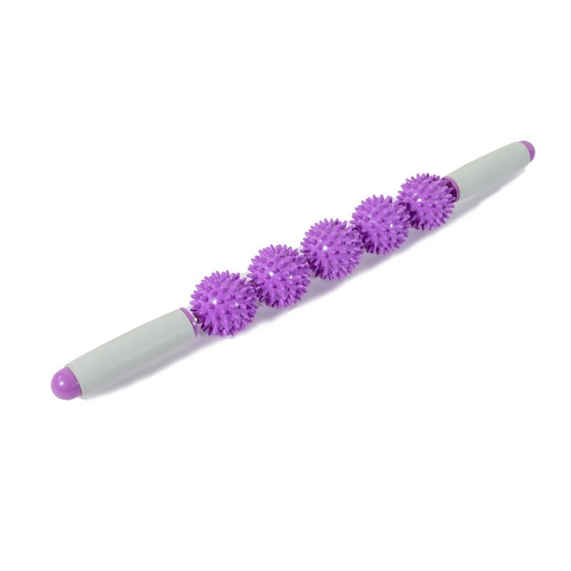 5 Balls Yoga Massage Roller Stick Trigger Point Anti Cellulite Body Massager Slimming Massage Muscle Relax Roller Relieve Stress - KiwisLove