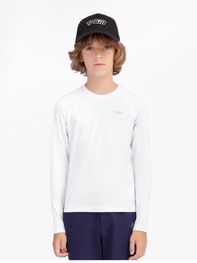 PGM Autumn Winter Boys Shirt Long Sleeve Golf Clothing Keep Warm Outdoor Sports Bottoming-Shirt Ladies Slim Fit T Shirts YF435 - KiwisLove