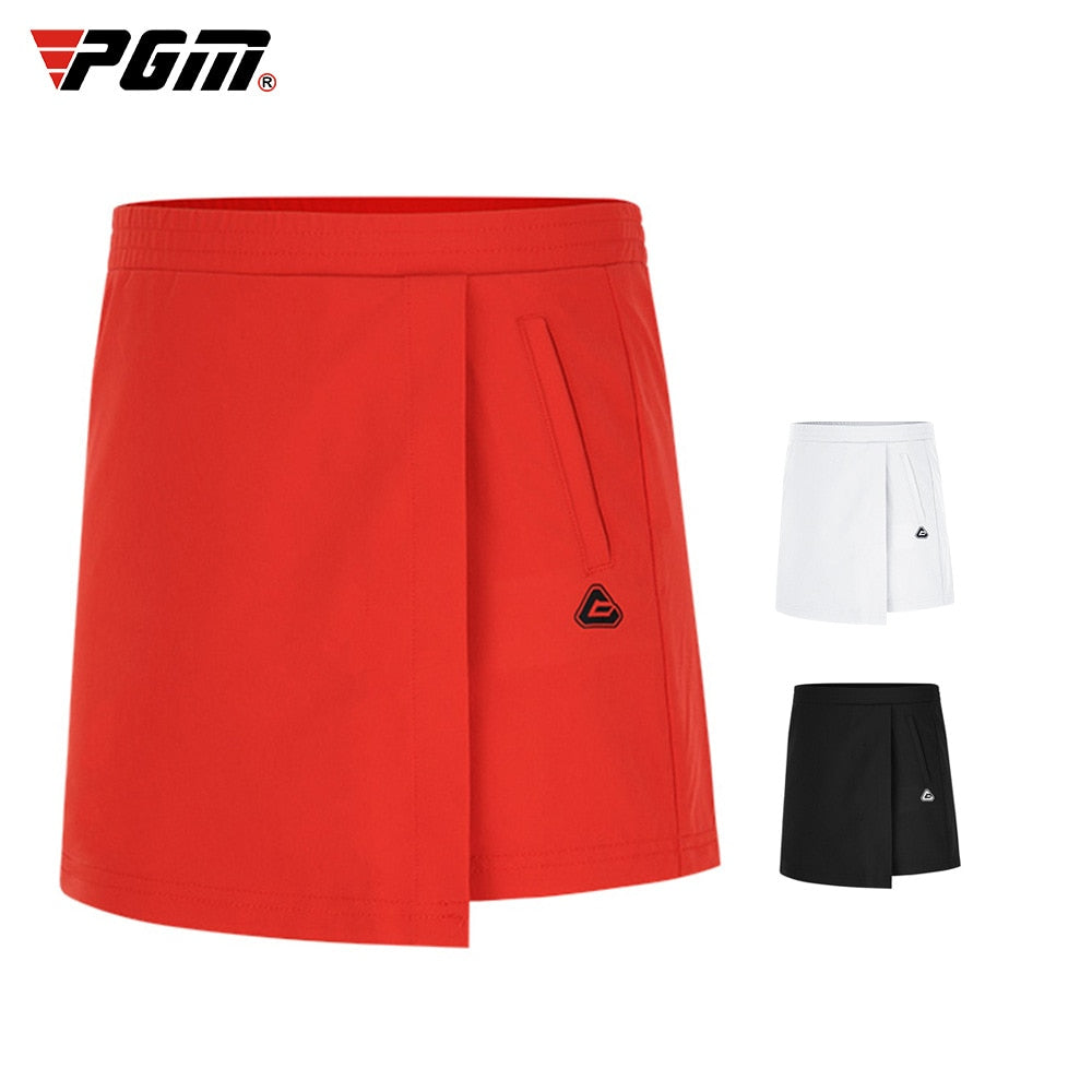 PGM Girls Short Skirt Summer Clothes Pantskirt Anti Emptied Golf Shorts Pleated Skirt Tennis Safety Wrinkle Skorts QZ064 - KiwisLove