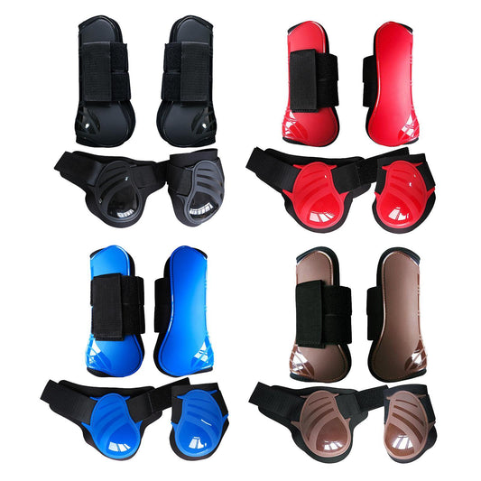 Horse Tendon Fetlock Boot Jumping Horse Rear Front Hind Leg Protection - KiwisLove