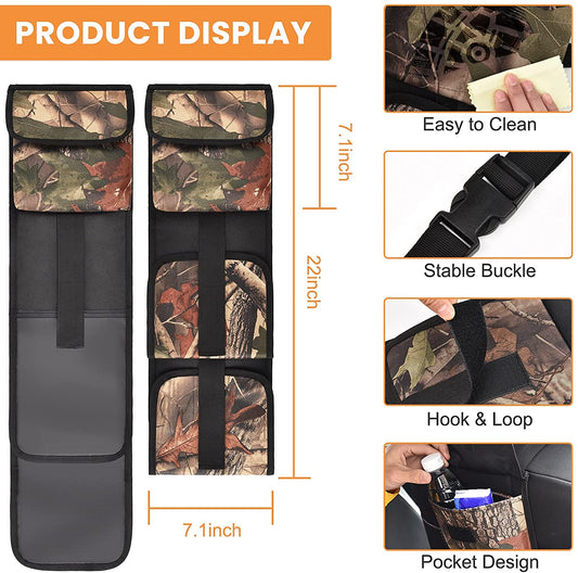 1Pairs Car Seat Back Holster Storage Multi-Function Car Magazine Case for Tactical Hunting Tool Accessories Portable Bag - KiwisLove