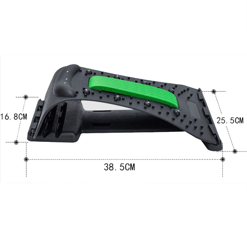 Magnetotherapy Neck Massage Stretcher Support Back Spine Pain Relief Chiropractic Lumbar Relief Back Stretcher Fitness Equipment - KiwisLove