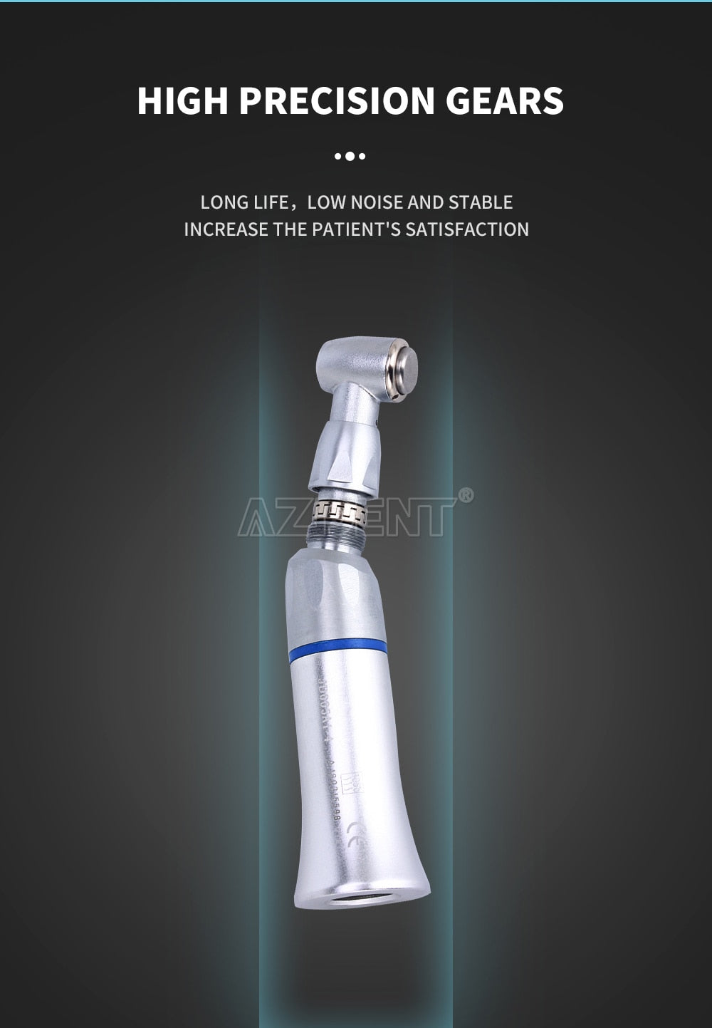 Dental Handpiece Low Speed Push Button Contra Angle 22000-27000 Rpm Newest Press Bending Machine - KiwisLove