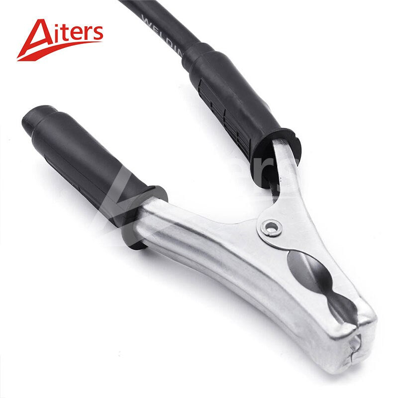 200A 1.5M Groud Welding Earth Clamp Clip Set for MIG TIG Machine Cable DKJ10-25 Plug Welding Pliers - KiwisLove