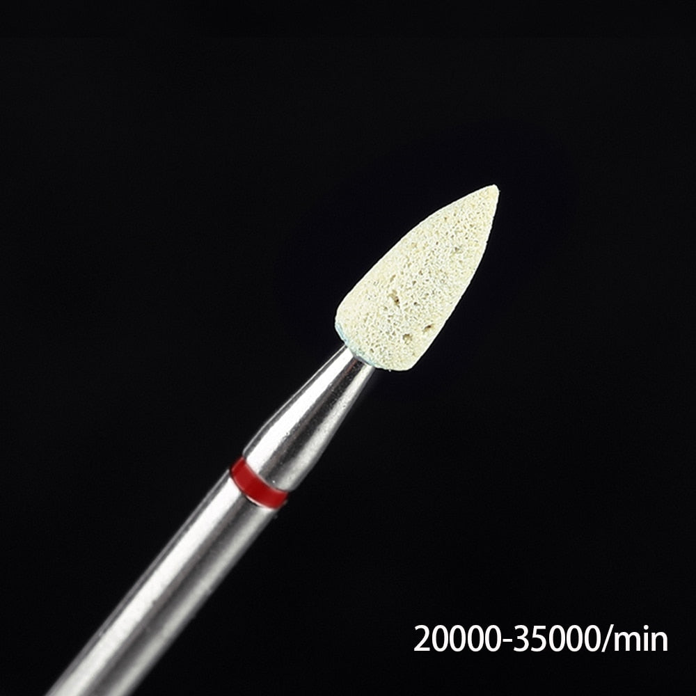 1pc AZDENT Dental Ceramic Diamond Polishing Head Grinder Zirconia Porcelain Shank Diameter-2.35mm - KiwisLove