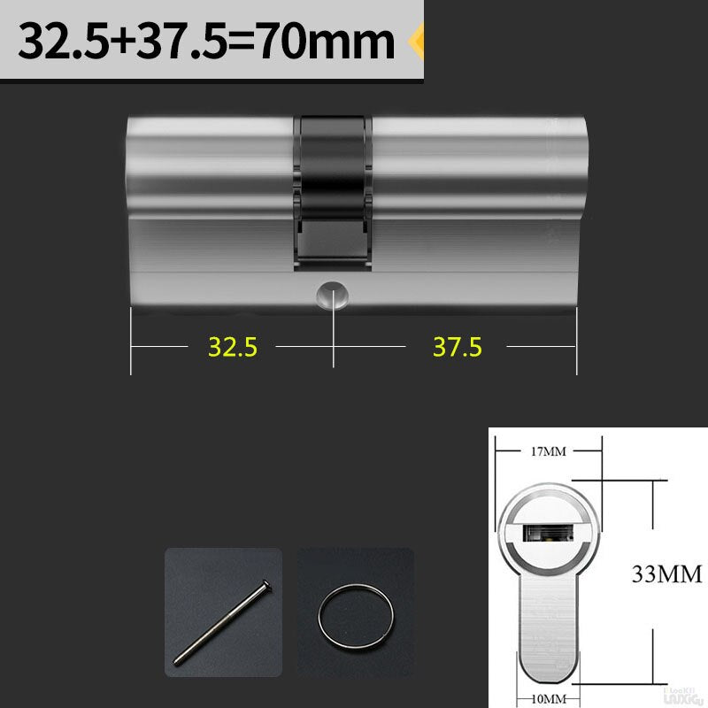 Common standard lock cylinders, cylinder locks for entry doors,  key locks.outdoor door locks,Cylinder door lock  8 alloy keys - KiwisLove