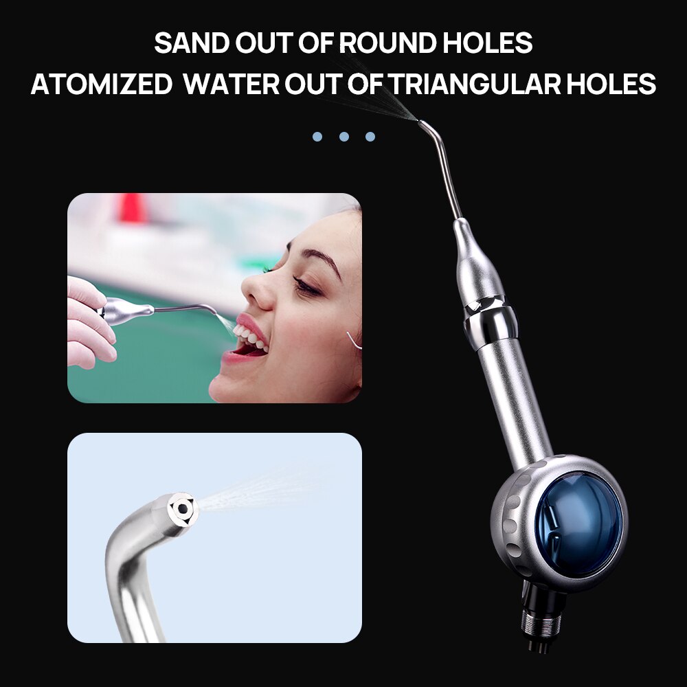 Azdent Dental Air Water Polisher Jet Air Flow Oral Hygiene Tooth Cleaning Whitening Polishing 4Hole/2Hole - KiwisLove