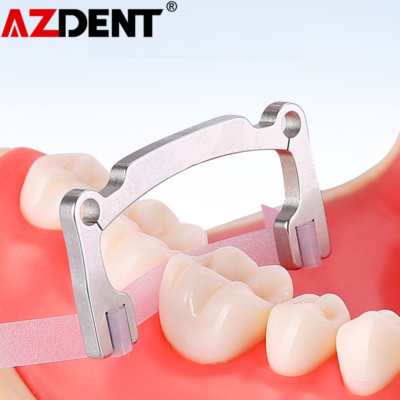 Azdent Dental Polishing Strip Holder Metal Resin  Autoclavable Dentist Tools - KiwisLove