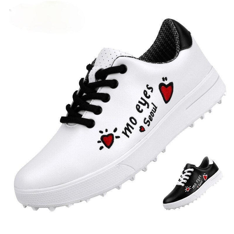 PGM kids sneakers Waterproof Golf Shoes Girls Light Weight Soft and Breathable Universal Outdoor Camping Sports Shoes XZ121 - KiwisLove