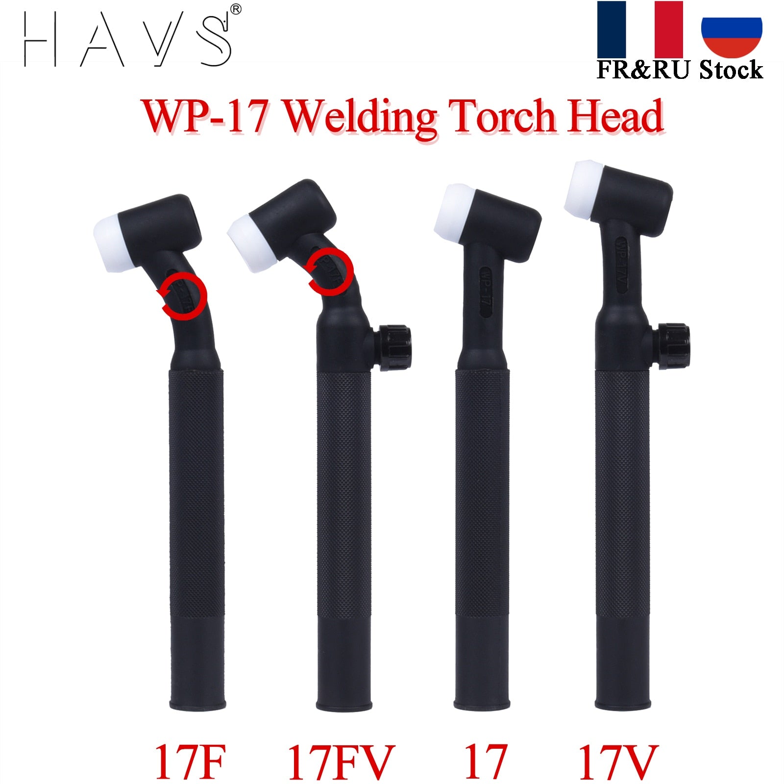 WP17 WP17F WP17V WP17FV SR17 SR17F SR17V SR17FV TIG Torch Body Air Cooled Head Rotatable 150 AMP - KiwisLove