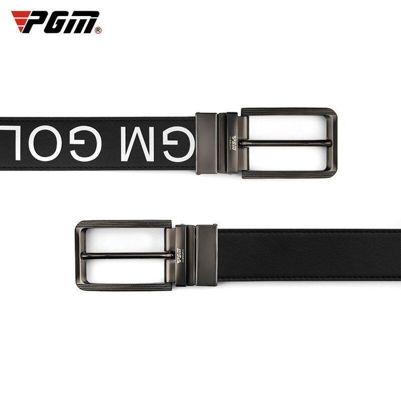 PGM men golf shorts Belt First layer cowhide pin buckle belt Double-sided use PD013 - KiwisLove