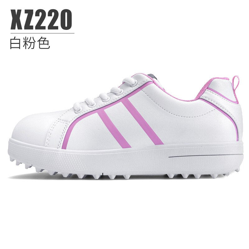 PGM Children&#39;s Golf Shoes Waterproof Anti-skid Teenager Light Weight Soft and Breathable Sneakers Boys Girls Sports Shoes XZ220 - KiwisLove