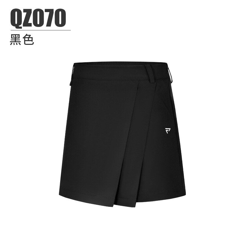 PGM Golf Skirt Girl Badminton Table Tennis Short Skirts High Waist Pleated Sport Wear Short Skirt Golf Clothing QZ070 - KiwisLove