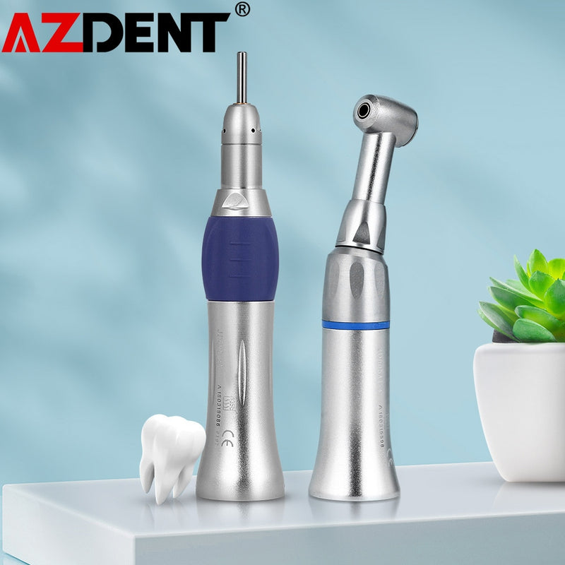 Azdent 1:1 Dental Handpiece Inner Spray Channel Contra Angle Electric Micromotor Polishing Brush Air Turbine  Low Speed - KiwisLove