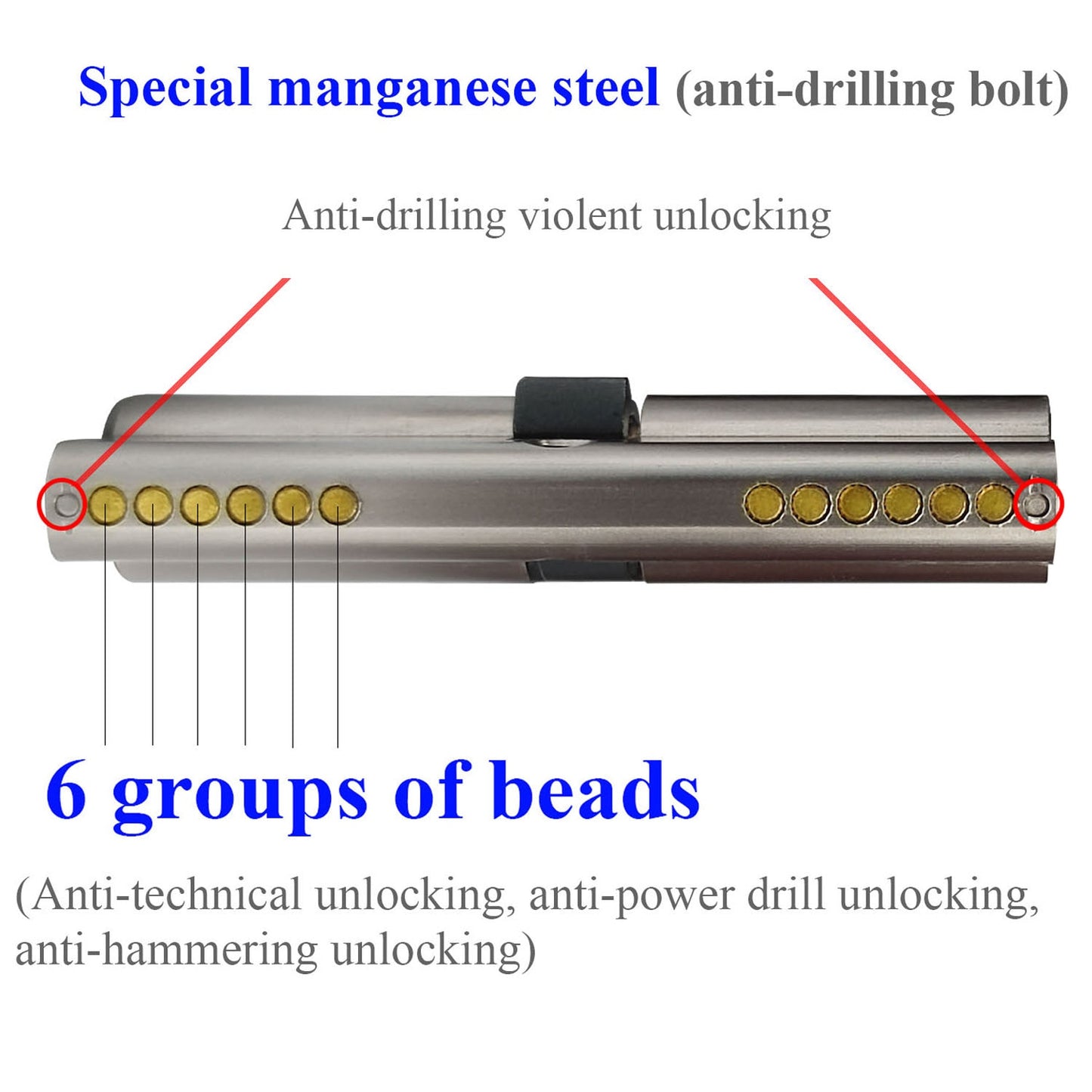 All locks use the same key, one key opens all locks Door lock Lock cylinder Door cylinder lock Entrance door lock Cylinder lock - KiwisLove