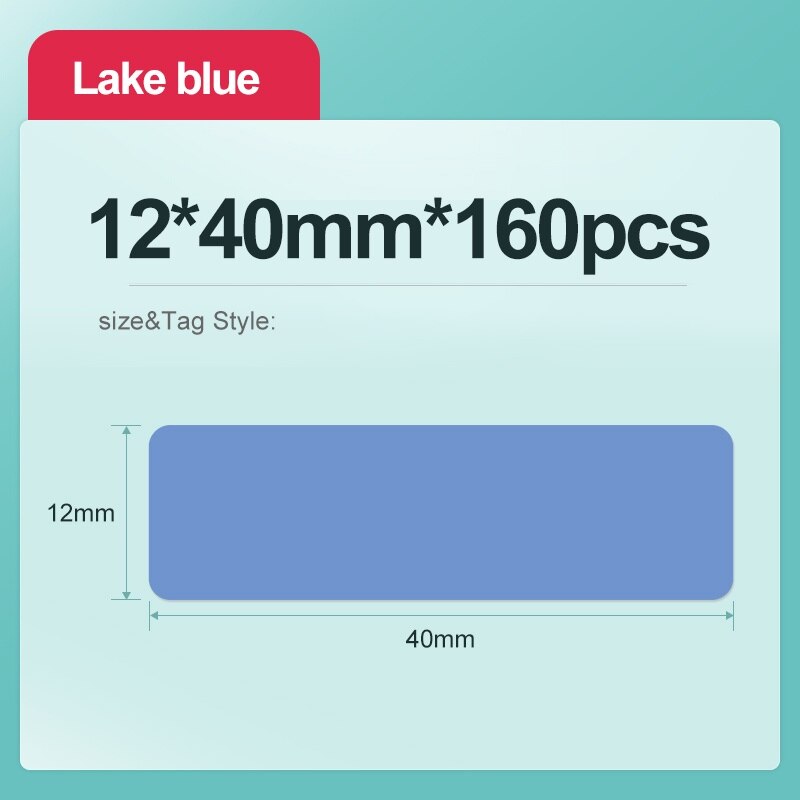 Niimbot D11 D110 D101 Mini Thermal Label Printer Paper Waterproof Anti-Oil Printing Label No Glue Scratch-Resistant Tape Sticker - KiwisLove