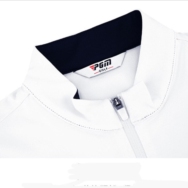 PGM Boys T-Shirts Short Sleeves Summer Breathable Fast Dry Stripe Children Sports Wear Kids Gym Suit Casual Shirt YF331 - KiwisLove