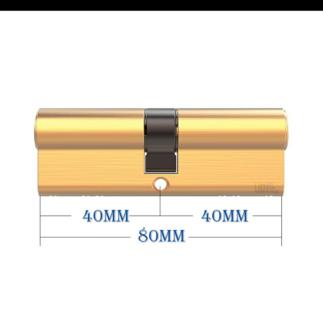 Common lock cylinders Cylinder lock for entrance door Outdoor door lock Cylinder door lock 7 colorful keys Key lock - KiwisLove