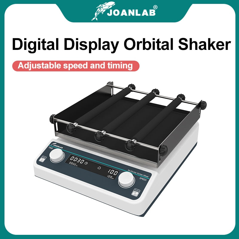 JOANLAB LCD Display Shaker Lab Multi-purpose Horizontal Swing Speed Oscillator Lab Adjustable Speed Laboratory Orbital Shaker - KiwisLove
