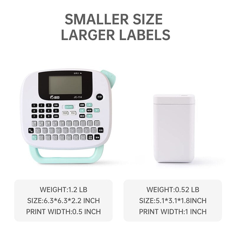NiiMbot D101 Portable Pocket Label Maker Mini Wireless Inkless Label Printer for Phone Tablet Office Home Organization D11 Plus - KiwisLove