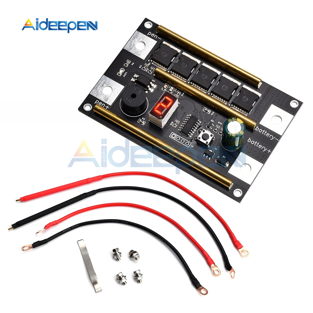DIY Portable 12V Battery Energy Storage Spot Welding Machine PCB Circuit Board Welding Equipment Spot Welder Machine Accessory - KiwisLove