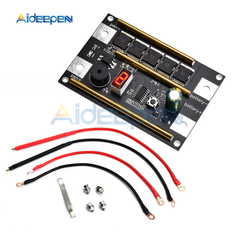 DIY Portable 12V Battery Energy Storage Spot Welding Machine PCB Circuit Board Welding Equipment Spot Welder Machine Accessory - KiwisLove