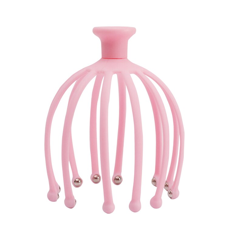 1Pcs Head Massager Neck Massage Octopus Scalp Stress Relax Spa Relieve Pressure Pain Relief Body Head Massage Beauty Instrument - KiwisLove