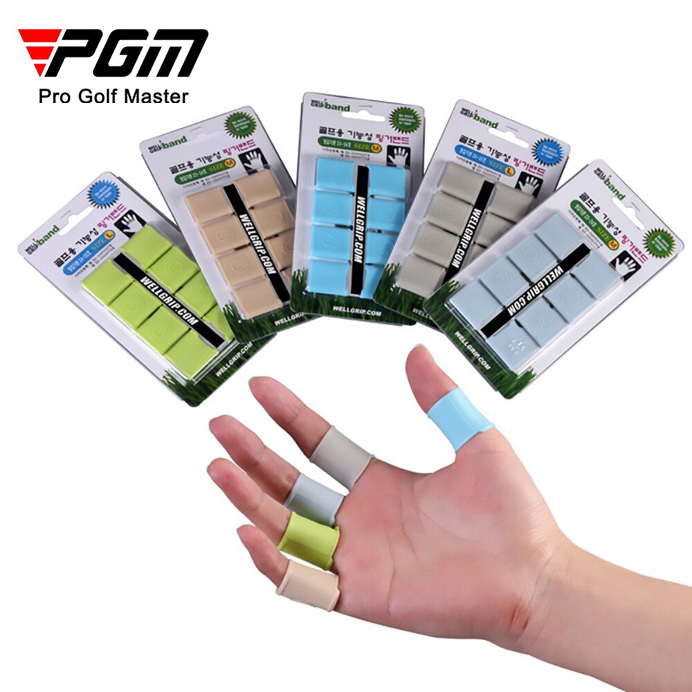 PGM Golf Finger Guards Natural Silicone Anti-Abrasion Playing Protection Fingers Non-Slip High Elastic Rod Rubber Ring Gloves - KiwisLove
