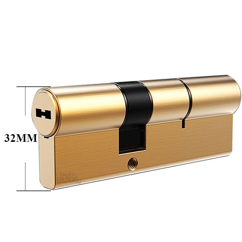 Common lock cylinders Cylinder lock for entrance door Outdoor door lock Cylinder door lock 7 colorful keys Key lock - KiwisLove