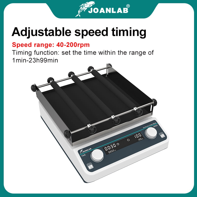 JOANLAB LCD Display Shaker Lab Multi-purpose Horizontal Swing Speed Oscillator Lab Adjustable Speed Laboratory Orbital Shaker - KiwisLove