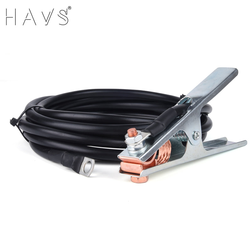 150 Amp 200 Amp 300 Amp Ground Clamp Welding Lead Terminal Lug Connector  16 And 25 Square Cable 15 FEET