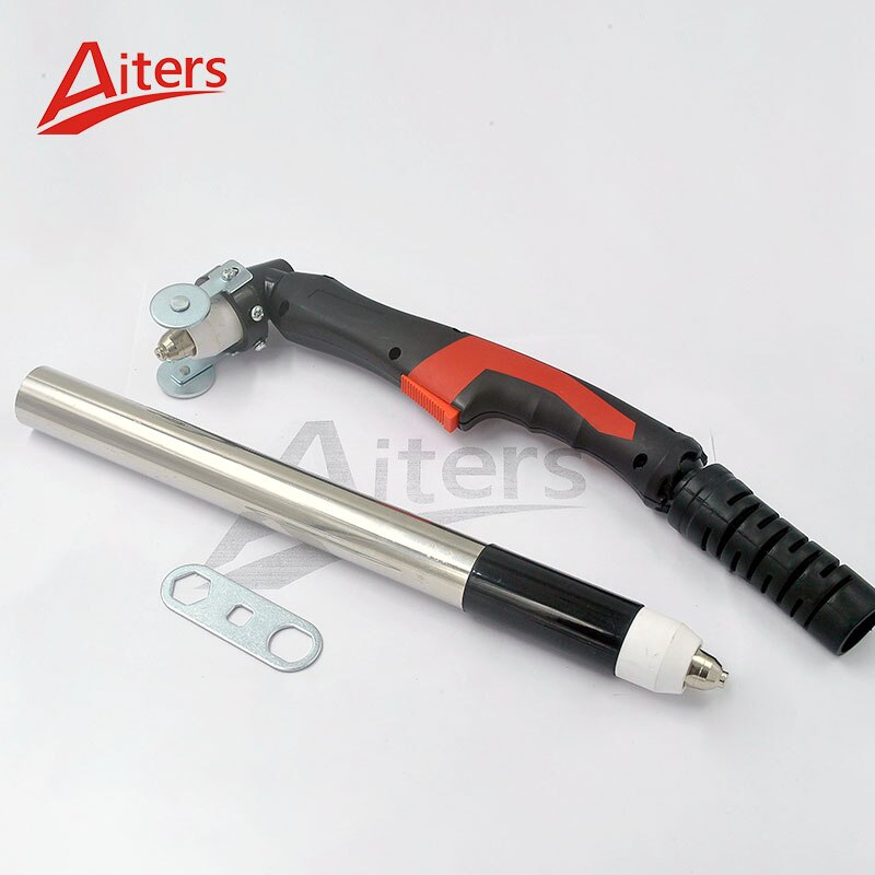 P80 Stainless Steel CNC Cutting Torch Straight Handle P80 Automatic CNC Plasma Cutters Cutting Torch Air Cooled - KiwisLove
