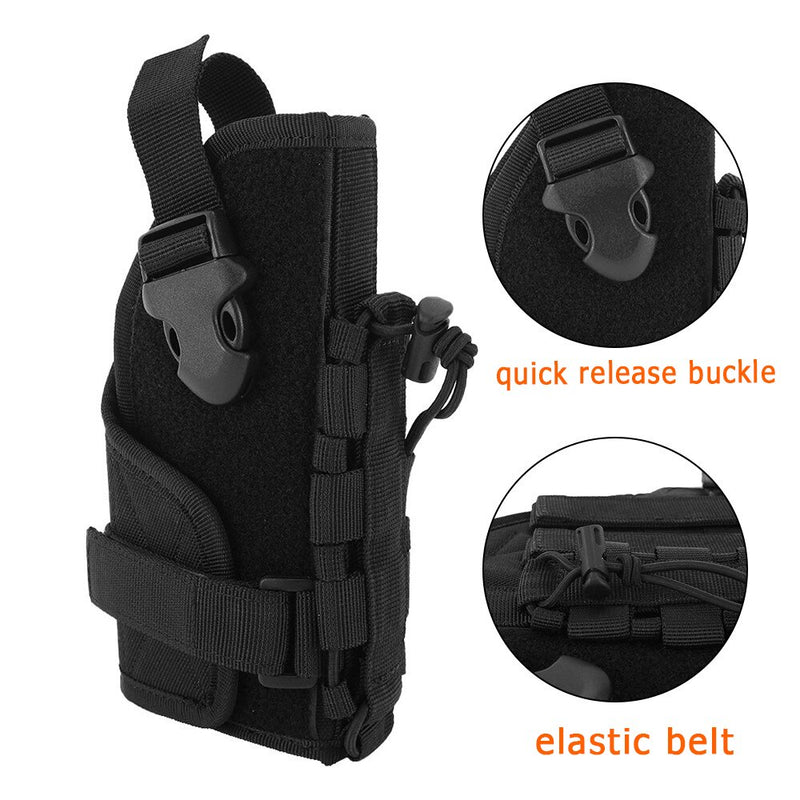 Tactical Gun Holster Molle Pistol GL 17 19 43 22 Beretta M92 APX PX4 Holder Military Modular Quick Release Handgun Bag Carrier - KiwisLove