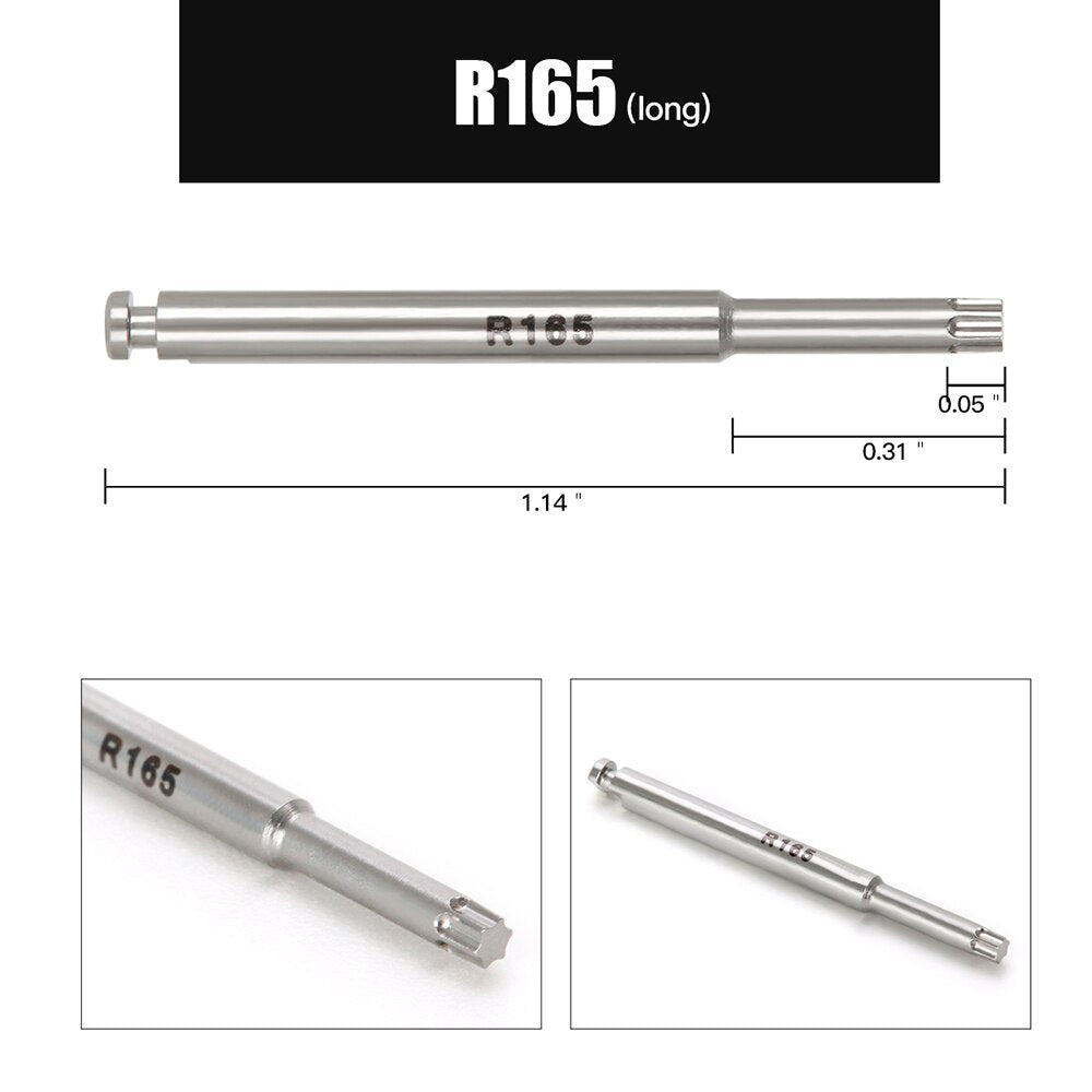 1PC Azdent Dental Implant Screw Driver For Low Speed Handpiece Long Drivers 29mm Short Drivers 23mm Shank Dia.2.35mm - KiwisLove
