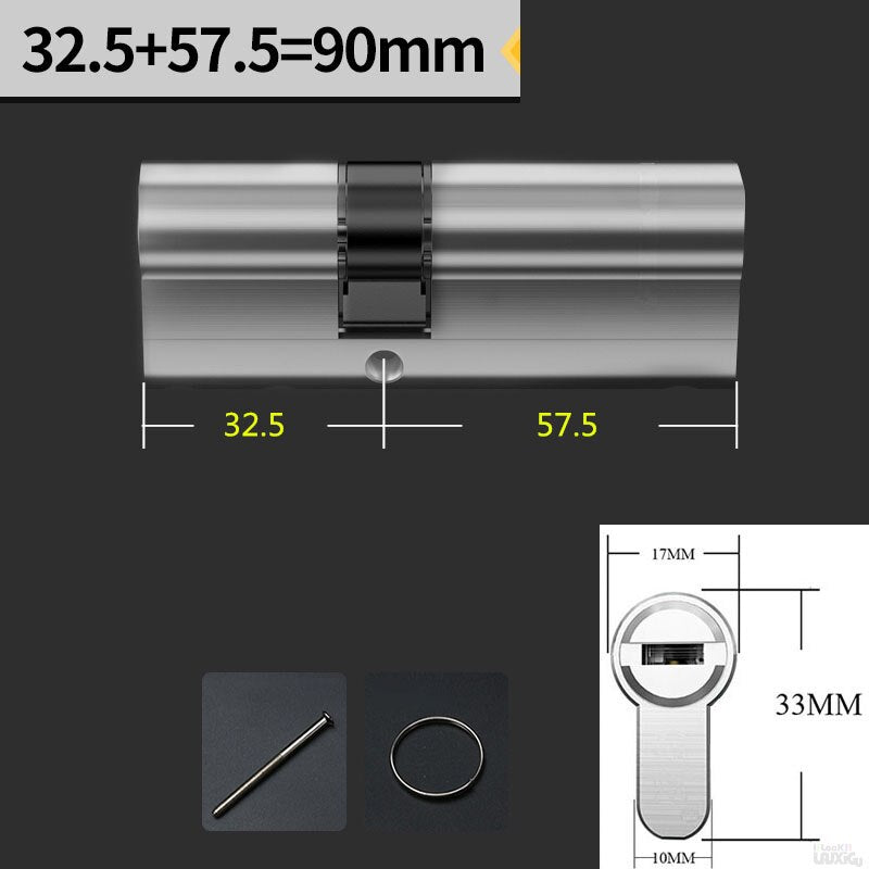Common standard lock cylinders, cylinder locks for entry doors,  key locks.outdoor door locks,Cylinder door lock  8 alloy keys - KiwisLove