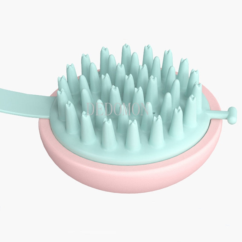 Silicone Shampoo Scalp Hair Massager Shampoo Massage Comb Bath Massage Brush Scalp Massager Hair Shower Brush Comb Massage Tool - KiwisLove