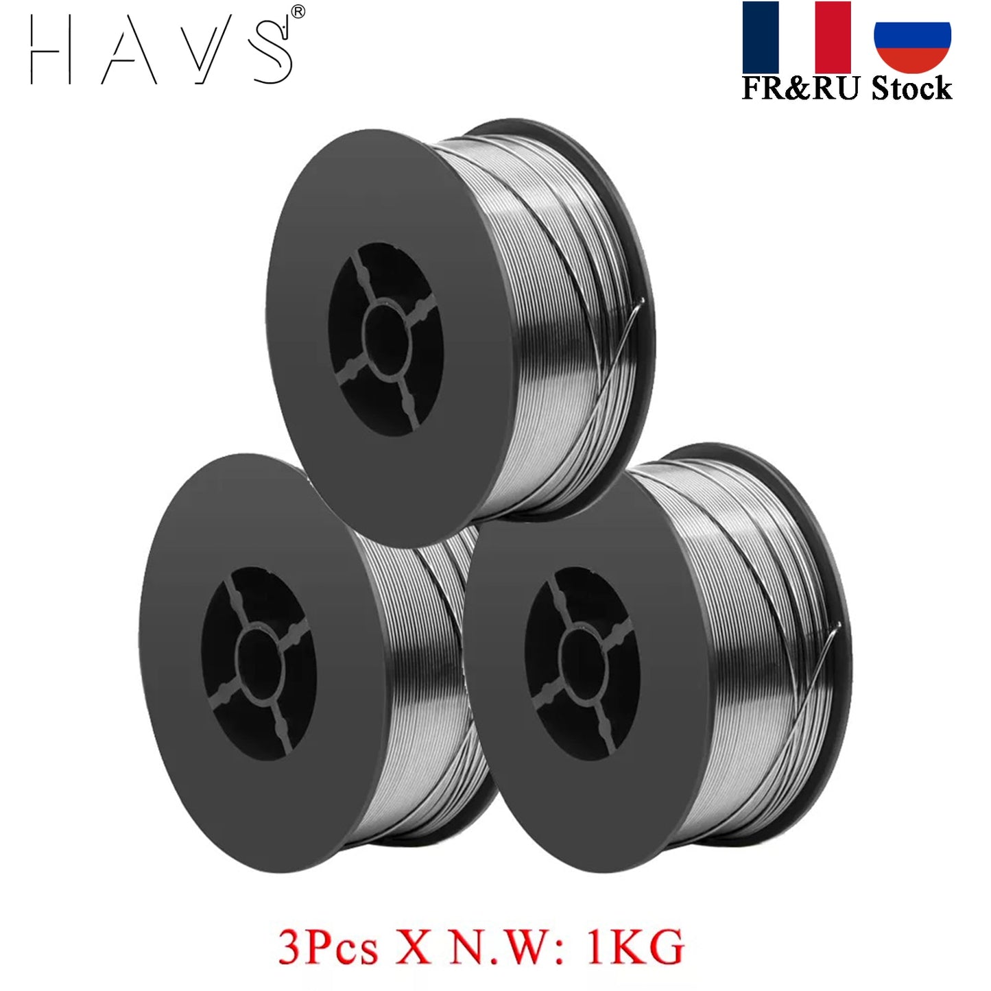3KG MIG E71T-GS Gasless Flux Cored Welding Wire 0.8 0.9 1.0 1.2mm AWS A5.20/ASME SF A5.20 For MIG Welder Tool - KiwisLove