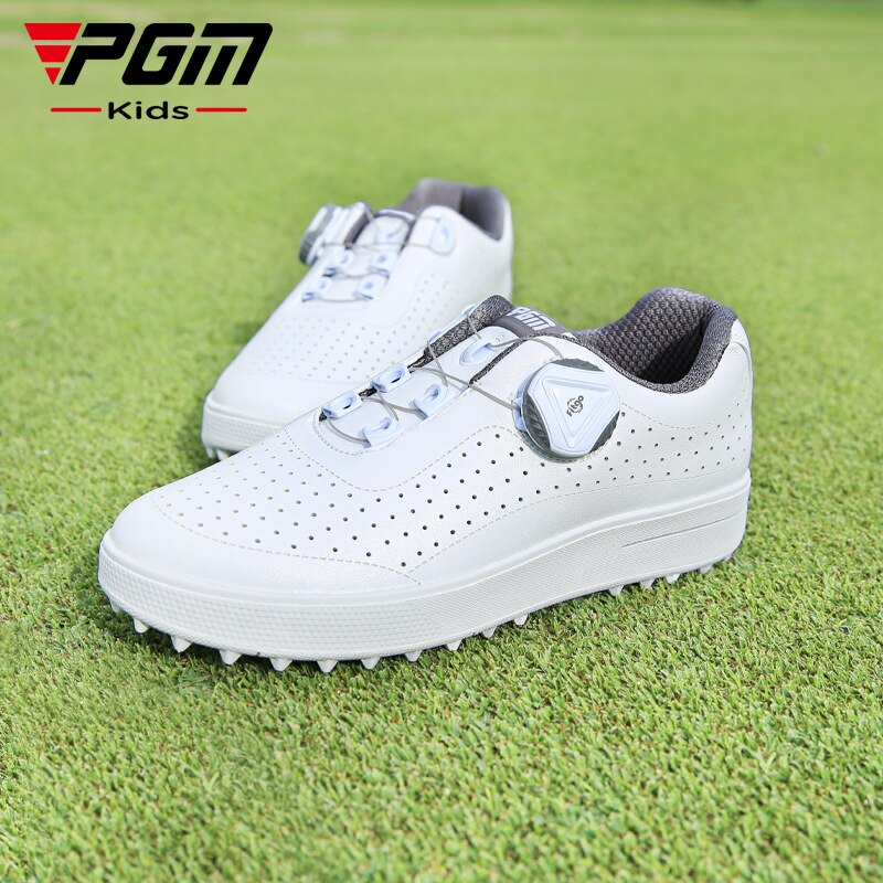 PGM Kids Golf Shoes Boys Girls Anti-slip Light Weight Soft and Breathable Universal Outdoor Children&#39;s Sports Shoes XZ225 - KiwisLove