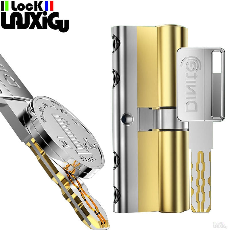 Door lock lock Lock cylinders, Cylinder locks for entry doors, outdoor door locks,Cylinder door lock 8 keys Door lock,door lock - KiwisLove