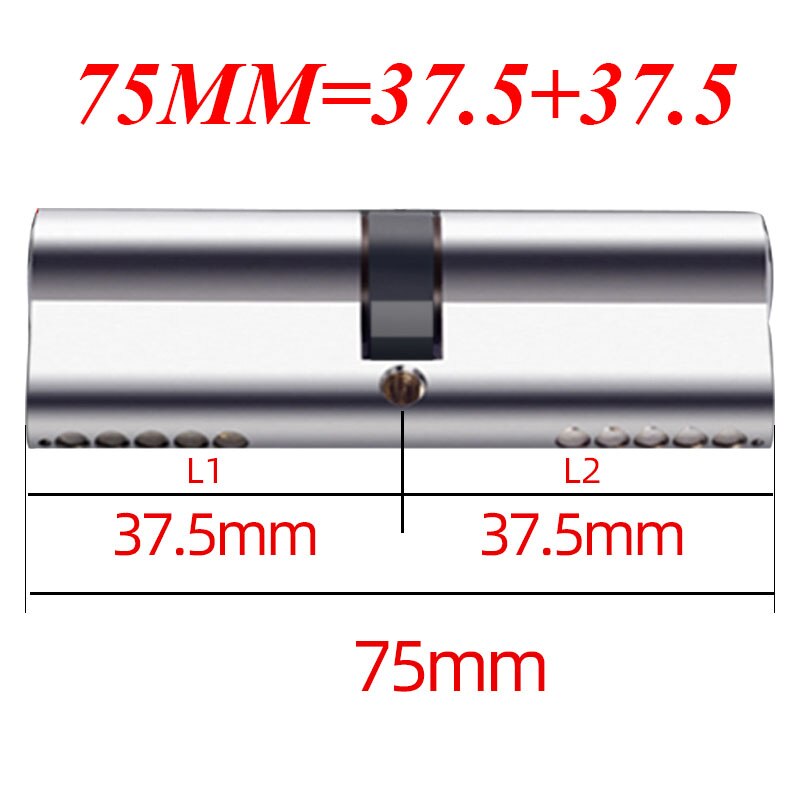 European standard cylinder lock cylinder door lock anti-theft door lock entry door cylinder lock outdoor door lock key lock - KiwisLove