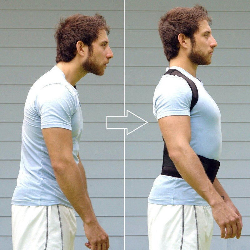 Adjustable Back Posture Corrector Spine Support Brace Back Shoulder Support Belt Posture Correction Belt Corrective Men Women - KiwisLove