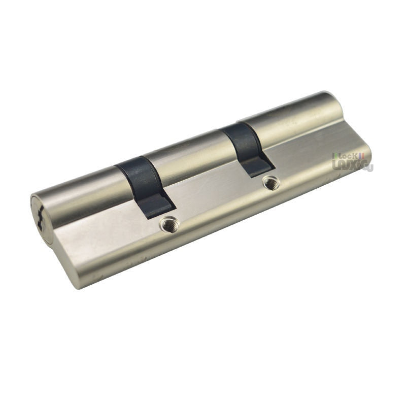 double spring door cylinder Anti-theft door cylinder lock 110 115 120 125 130 135 140MM double wheel fork lock cylinder - KiwisLove