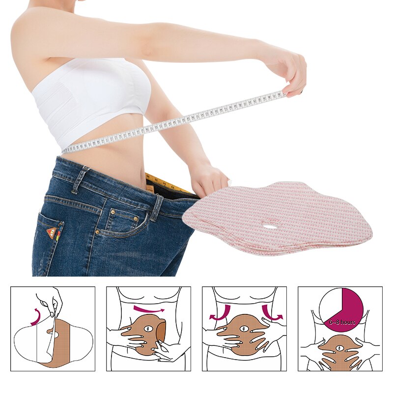 10PCS Wonder Patch Quick Slimming Patch Belly Slim Patch Abdomen Slimming Fat Burning Navel Stick Weight Loss Slimer Tool - KiwisLove