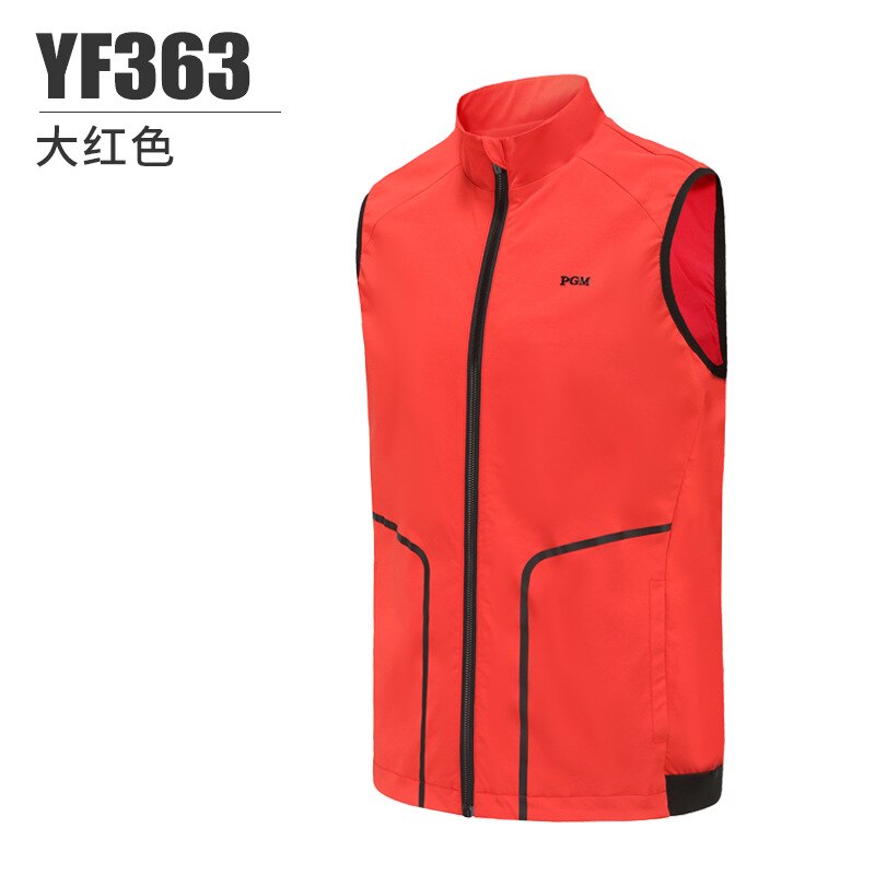 PGM Men Glof Ultralight Windproof Vest Spring Autumn Grey Breathable Sleeveless Under Armour Jacket Coat Clothes YF363 - KiwisLove