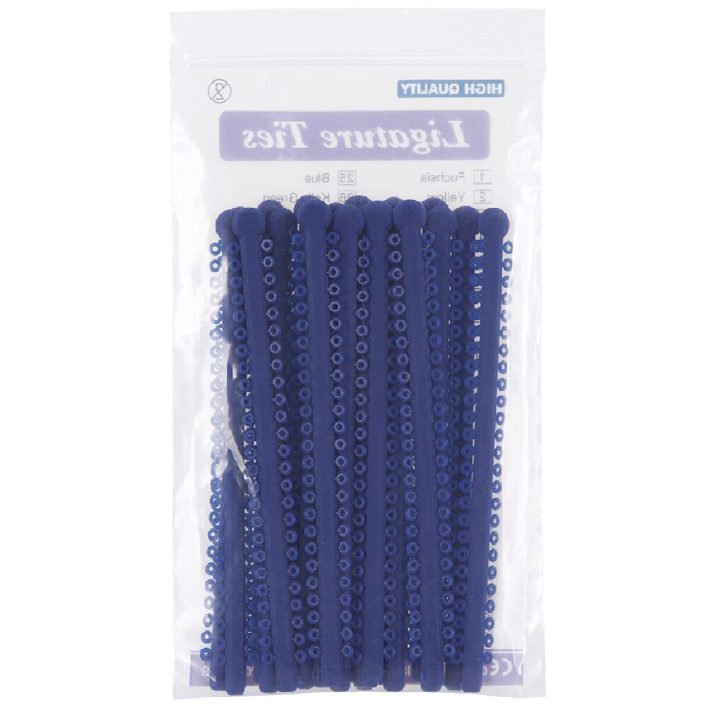 Azdent Dental Orthodontic Ligature Ties Elastic Rubber Ligature Ties (1Pack=1000 Circles=20Sticks) / Power Chain (Just 1 PC ) - KiwisLove
